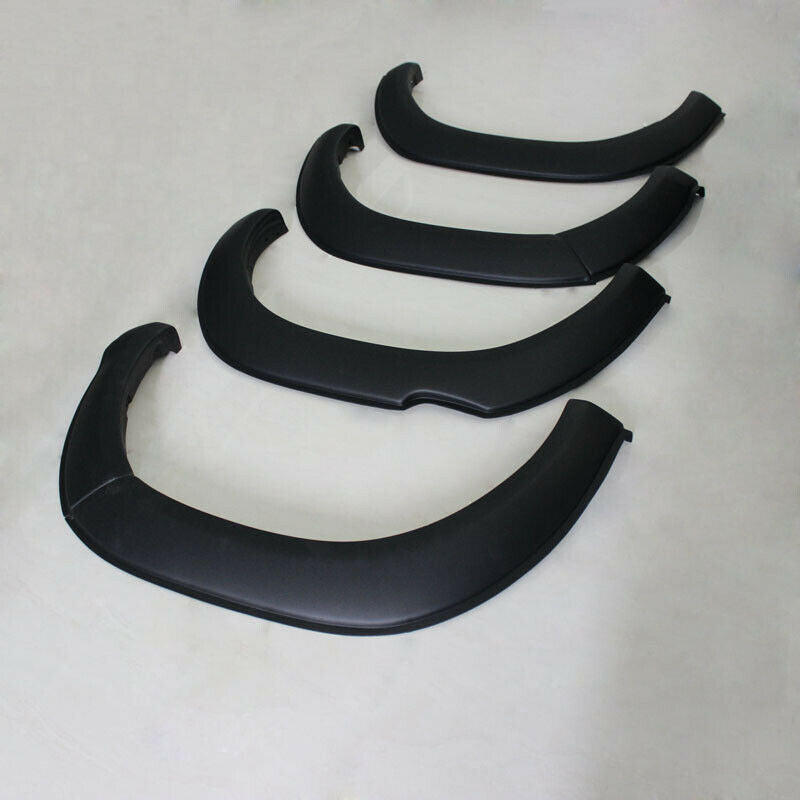 MATT BLACK OEM FENDER FLARE WHEEL ARCH WITH NUT FOR TOYOTA HILUX 2015 - 2018