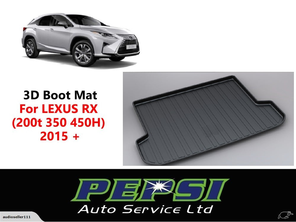3D Boot Liner / Cargo Mat / Trunk liner Tray for LEXUS RX (200t 350 450H) 2015 +