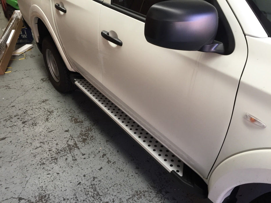 Aluminum Black SIDE STEPS Running Board For Volkswagen VW Amarok 2010-2019