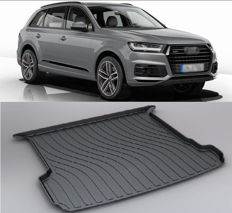 3D Boot Liner / Cargo Mat / Trunk liner Tray for Audi Q7  2016+ New Shape
