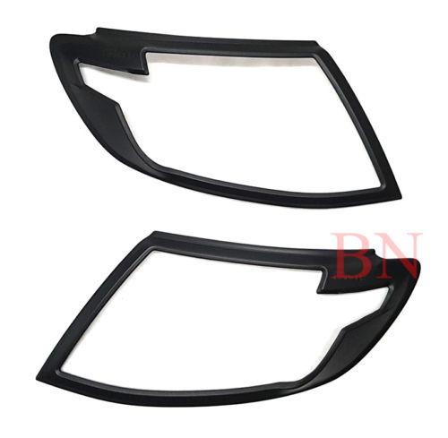 Ford Ranger Headlight Light Covers 2012 - 2015 (MATTE BLACK) ( Pair ...