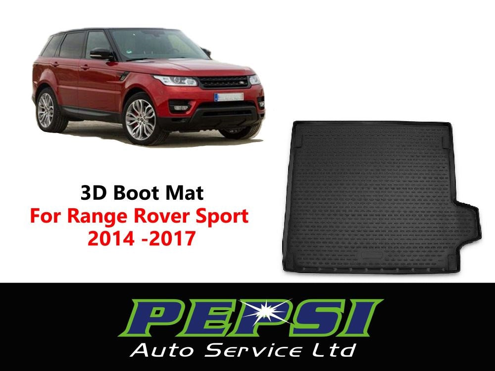 3D Boot Liner / Cargo Mat / Trunk liner Tray for Range Rover Sport  2014 -- 2017