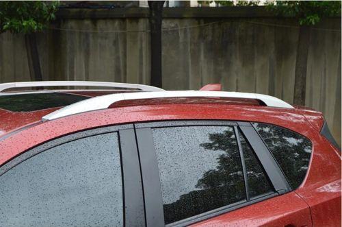 Mazda CX CX-5 Screwed Aluminium Flush Mounted Roof Rails Roof