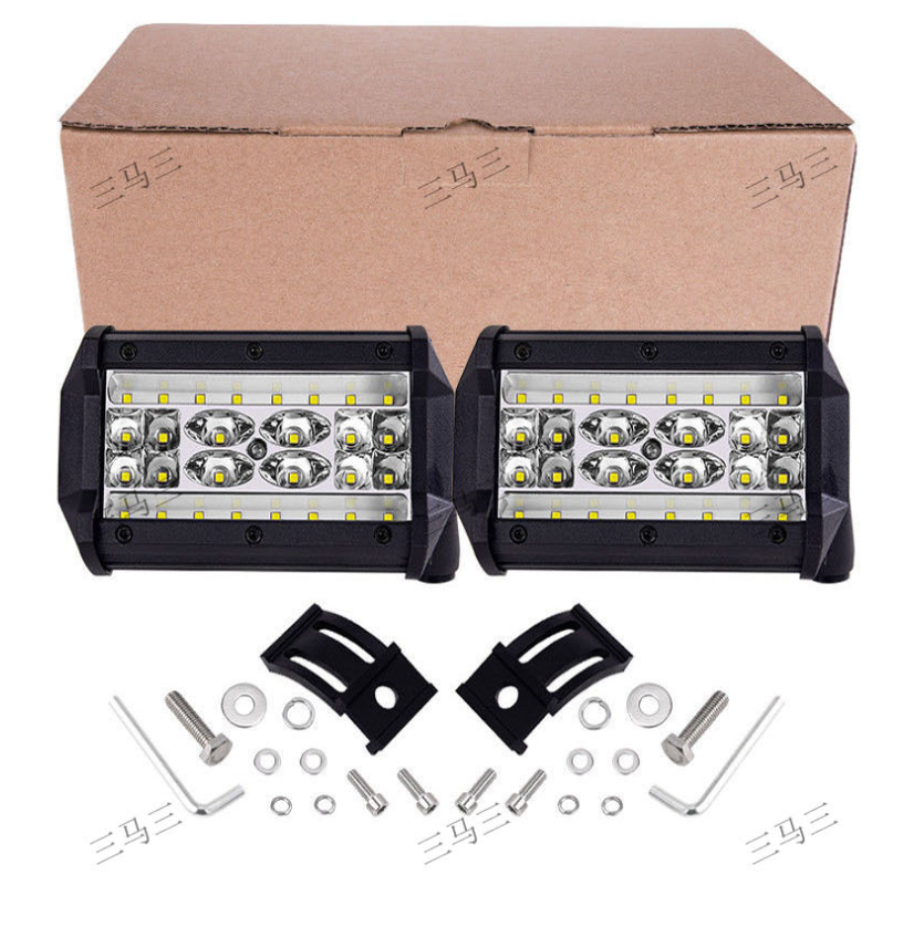 2 x spot leds - 28 led 6 inch 12v / 24v 70w Each Spot Lights LED Spot ...