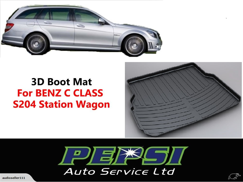 3D Boot Liner / Cargo Mat / Trunk liner Tray for BENZ C CLASS S204 Station Wagon