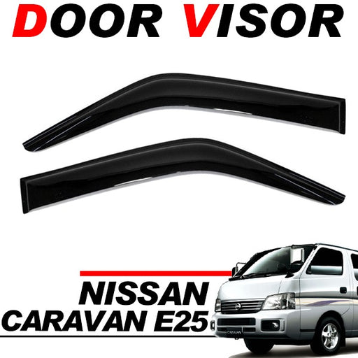 Door Visor / Weather Shield / Monsoon Guard - - NISSAN CARAVAN E25 2001 - 2012