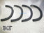 MATT BLACK FENDER FLARE WHEEL ARCH  FOR HOLDEN COLORADO MY12 2012 - 2015
