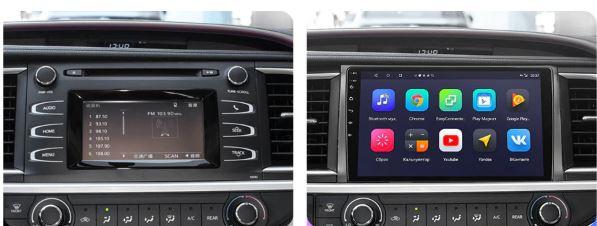 HIGHLANDER 2014-2020 9 INCH  OEM LARGE SCREEN GPS NAV ANDROID STEREO - BLUETOOTH