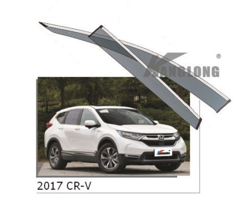 Door Visor / Weather Shield / Monsoon Guard For HONDA CRV CR-V 2017+