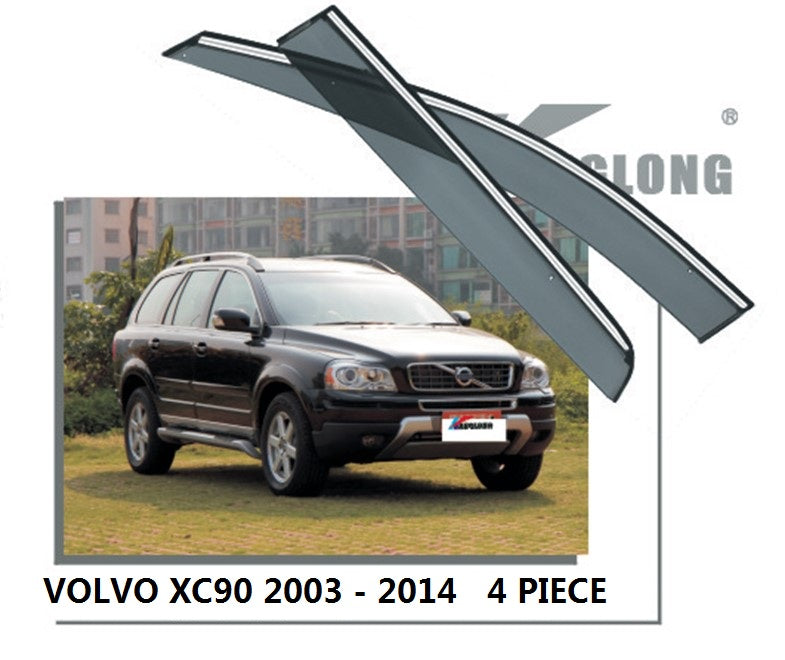 Door Visor / Weather Shield / Monsoon Guard For  VOLVO XC90   (4 PIECE)