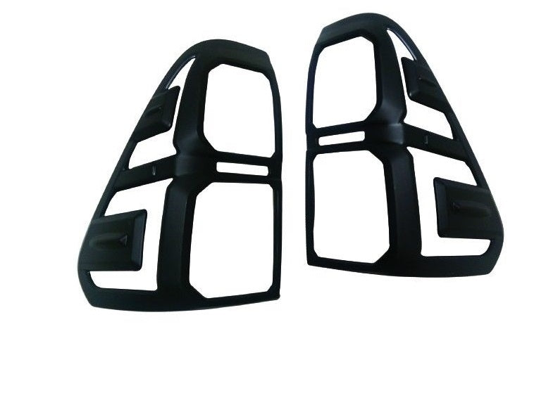 TAIL LIGHT COVER  (MATTE BLACK) ( Pair）FOR TOYOTA HILUX 2015+