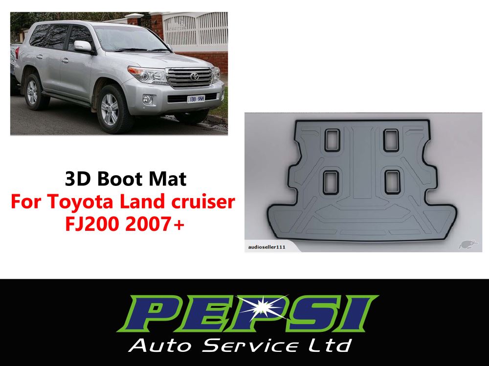 3D Boot Liner / Cargo Mat / Trunk liner Tray for Toyota Land cruiser 200 2007+