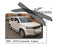 Door Visor / Weather Shield / Monsoon Guard For HONDA Crossroad 07–10 (4 PIECE)