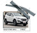 Door Visor / Weather Shield / Monsoon Guard For HYUNDAI SANTA FE 2013+ (4 PIECE)