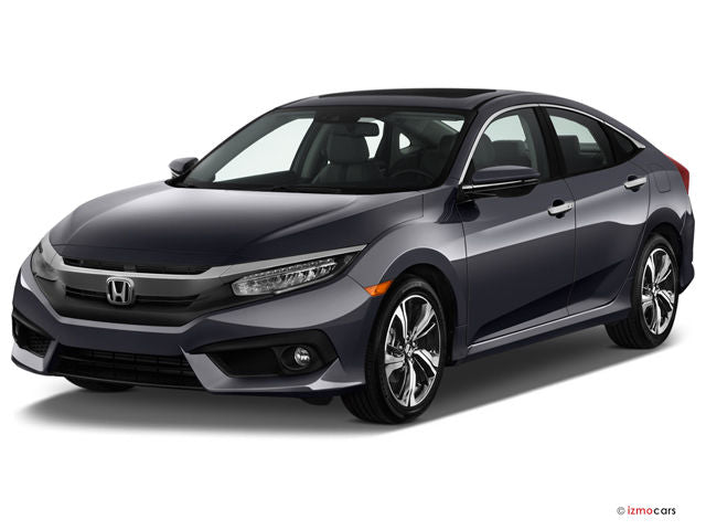 Door Visor / Weather Shield / Monsoon Guard For HONDA CIVIC SEDAN 2016 - CURRENT