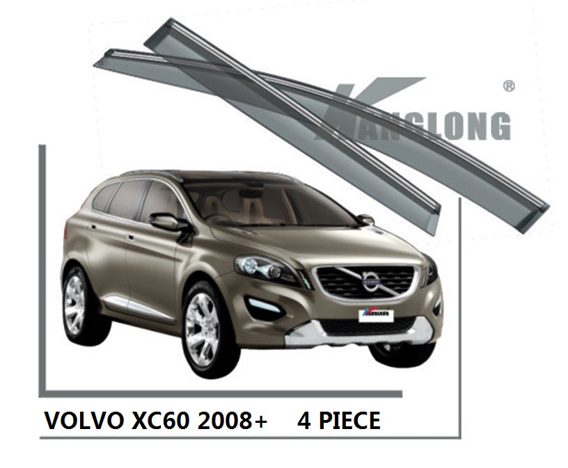 Door Visor / Weather Shield / Monsoon Guard For  VOLVO XC60   (4 PIECE) 2008+
