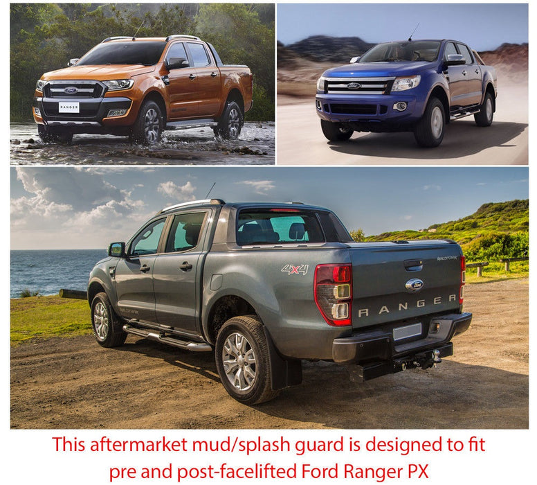 Mud Flaps Splash Guard Kit for Ford Ranger 2011+ （For Four Wheel）