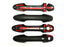 Raptor Style Door Handle Cover x 4(MATTE BLACK) FOR TOYOTA HILUX 2005 - 2011
