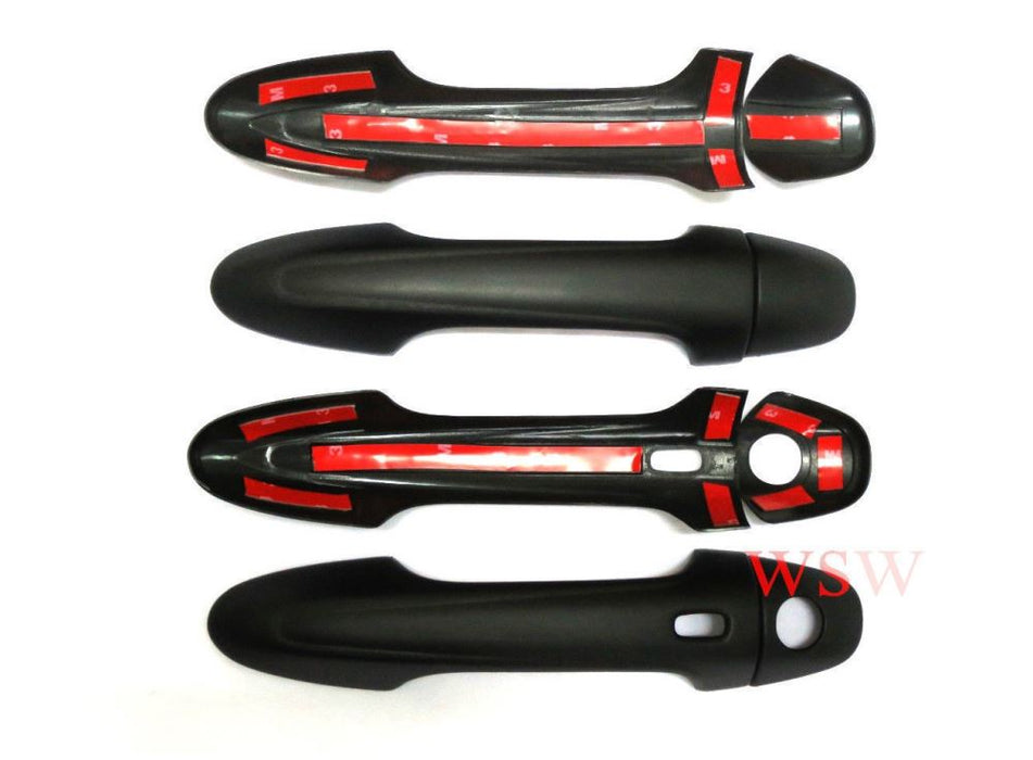 Raptor Style Door Handle Cover x 4(MATTE BLACK) FOR TOYOTA HILUX 2005 - 2011