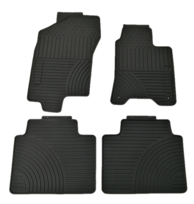 All Weather Rubber Latex Floor Mat Mats for NISSAN NAVARA NP300  2015 - CURRENT