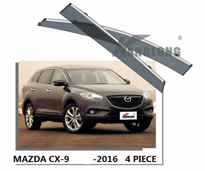 Door Visor / Weather Shield / Monsoon Guard For  MAZDA CX-9 CX 9 CX9 2006-2015(4 PIECE)