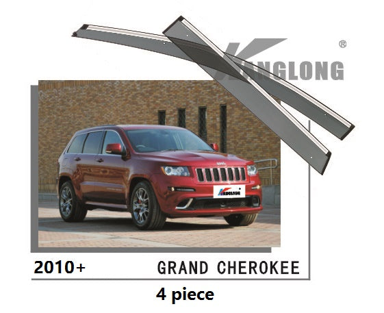 Door Visor / Monsoon Guard For   Jeep Grand Cherokee 2010+