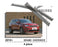 Door Visor / Monsoon Guard For   Jeep Grand Cherokee 2010+