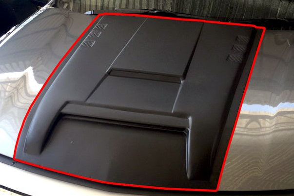 Matte Black Bonnet Scoop ABS for TOYOTA HILUX 2015+ NEW SHAPE