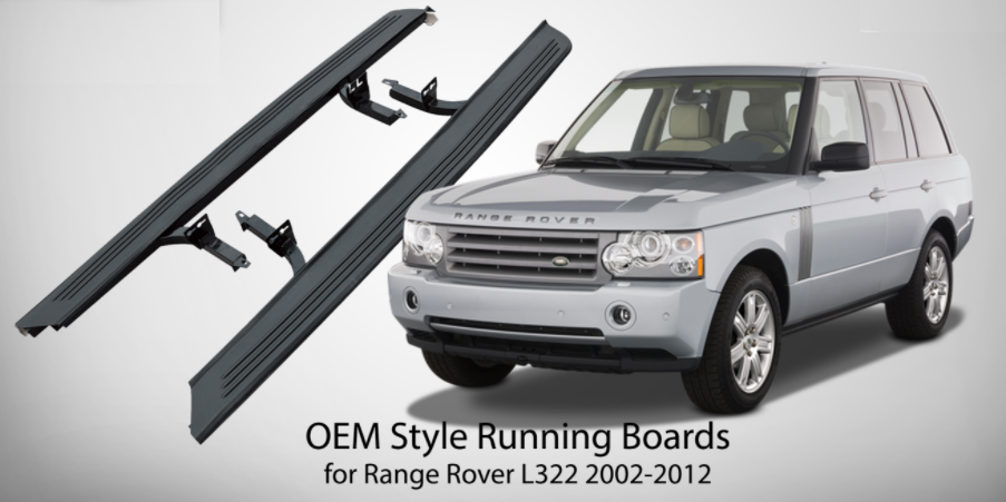 Land Rover Running Board Running Board Side Step for Land Rover Range Rover HSE L322 (2002-2012 ...