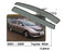 Door Visor / Weather Shield / Monsoon Guard For  FOR TOYOTA Wish 2003 - 2009