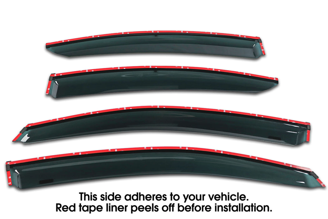 Door Visor / Weather Shield / Monsoon Guard - MAZDA 3 Axela 2002-2008 (4 piece)