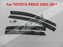 Door Visor / Weather Shield / Monsoon Guard for TOYOTA PRIUS 2003–2009 (4 PIECE)