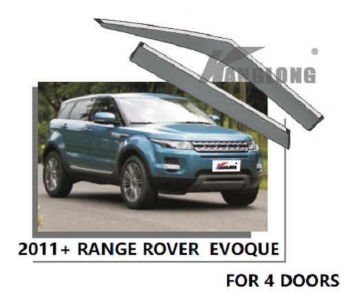 Door Visor / Weather Shield / Monsoon for  Range Rover EVOQUE 2012+