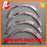 CHROME FENDER FLARE WHEEL ARCH WITH NUT FOR HIACE 2005- CURRENT