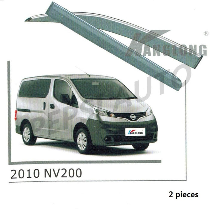 Door Visor / Weather Shield / Monsoon Guard For NISSAN NV200 VANETTE/DX