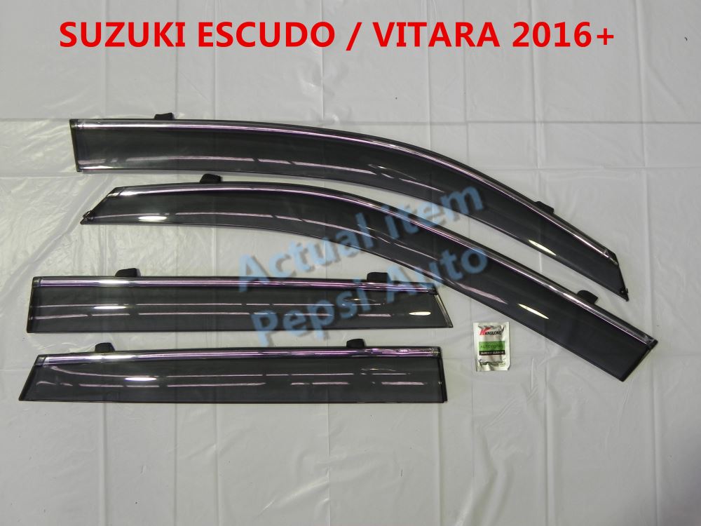 Door Visor / Weather Shield / Monsoon Guard For  SUZUKI  VITARA 2016+