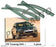Door Visor / Weather Shield / Monsoon Guard For  VW TOUAREG 2004 -  2011