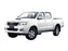 All Weather Rubber Latex Floor Mat Mats for TOYOTA HILUX DOUBLE CAB 2005 - 2014