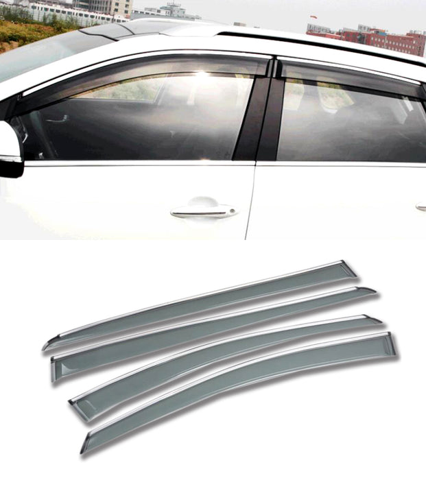 Door Visor / Weather Shield / Monsoon Guard for LEXUS NX200 NX300 NX350- 4 piece
