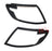 Black Headlight & Tail Light Cover + Free Handle Cover FOR Ford Ranger 12- 15