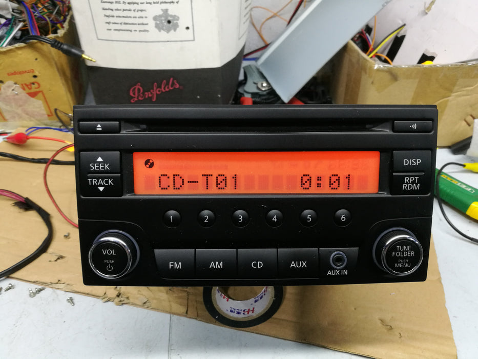 Nissan  Double  Din Size  Aux CD Radio stereo