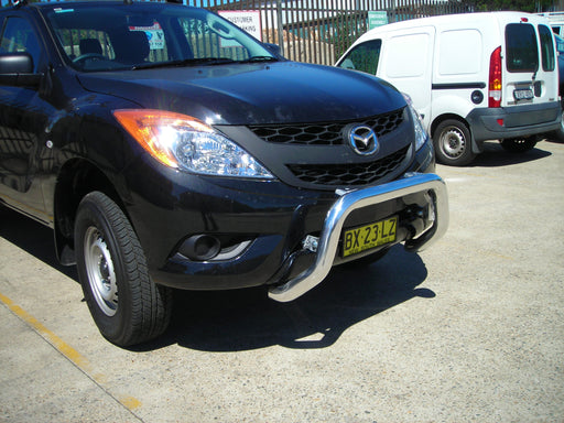 Polished Alloy Low Nudge Bar  for MAZDA BT-50 2012+
