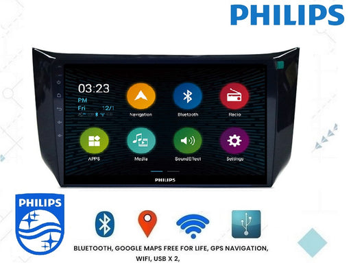 PHILIPS --  NISSAN BLUEBIRD SYLPHY 12 - 16   ANDROID STEREO OEM  Car GPS  Nav BT 9 INCH BT HEADUNIT