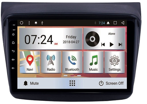Mitsubishi  Triton L200 ML MN 2006-  2014 OEM LARGE SCREEN GPS NAV ANDROID STEREO - BLUETOOTH