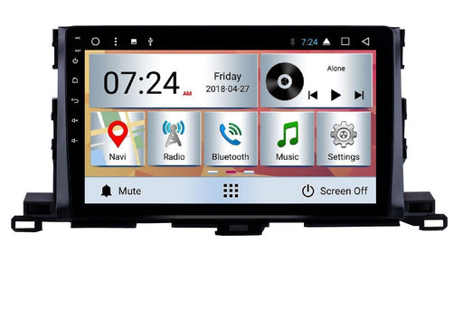 HIGHLANDER 2014-2020 9 INCH  OEM LARGE SCREEN GPS NAV ANDROID STEREO - BLUETOOTH