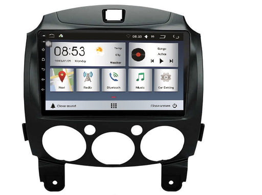 MAZDA 2 DEMIO 2007 - 2014 OEM LARGE SCREEN GPS NAV ANDROID STEREO - BLUETOOTH
