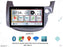 HONDA FIT JAZZ 2007-2013 OEM LARGE SCREEN GPS NAV ANDROID STEREO - BLUETOOTH