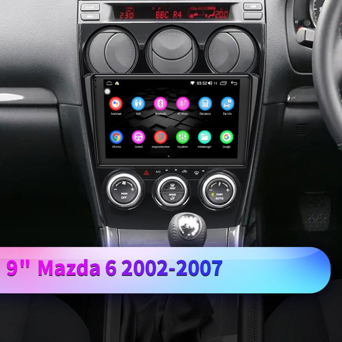 PHILIPS - Mazda 6 atenza 04-07 OEM 9 Inch  GPS NAV ANDROID STEREO - BLUETOOTH - Camera in