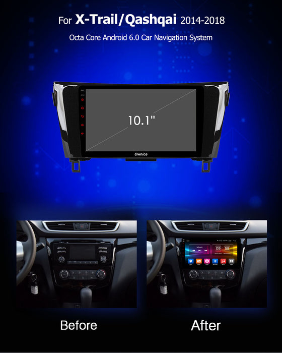 PHILIPS --  Nissan Qashqai X-Trail 2014+  ANDROID STEREO OEM  Car GPS  Nav BT 9 INCH BT HEADUNIT