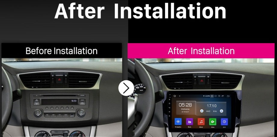 PHILIPS --  NISSAN BLUEBIRD SYLPHY 12 - 16   ANDROID STEREO OEM  Car GPS  Nav BT 9 INCH BT HEADUNIT